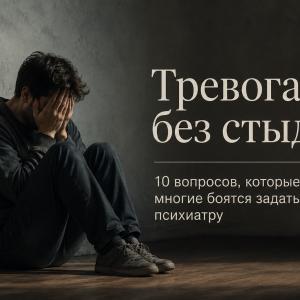 10 вопросов о тревоге, которые страшно задать